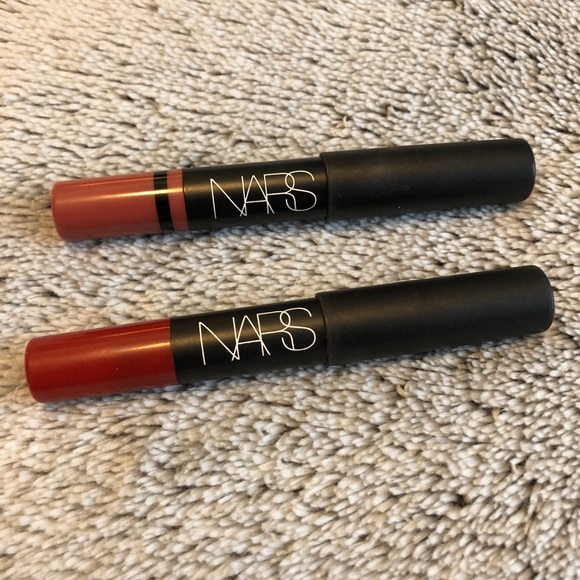 NARS Other - NARS Soft Matte Lip Pencil Mini Duo